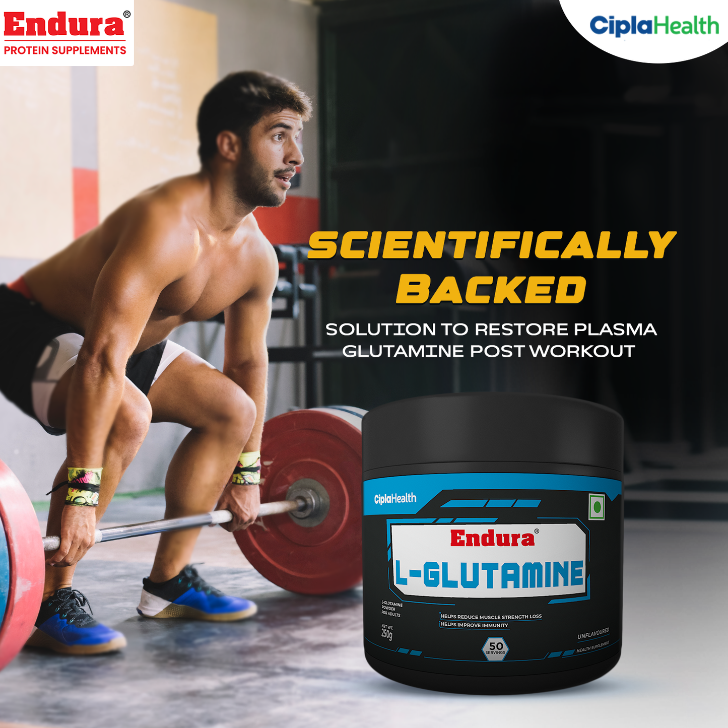 Endura L-Glutamine 250g