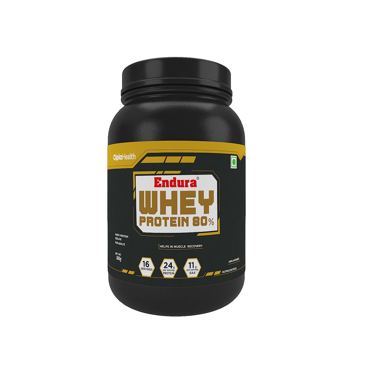 Endura Whey Protein 80% RAW Whey 500 gms
