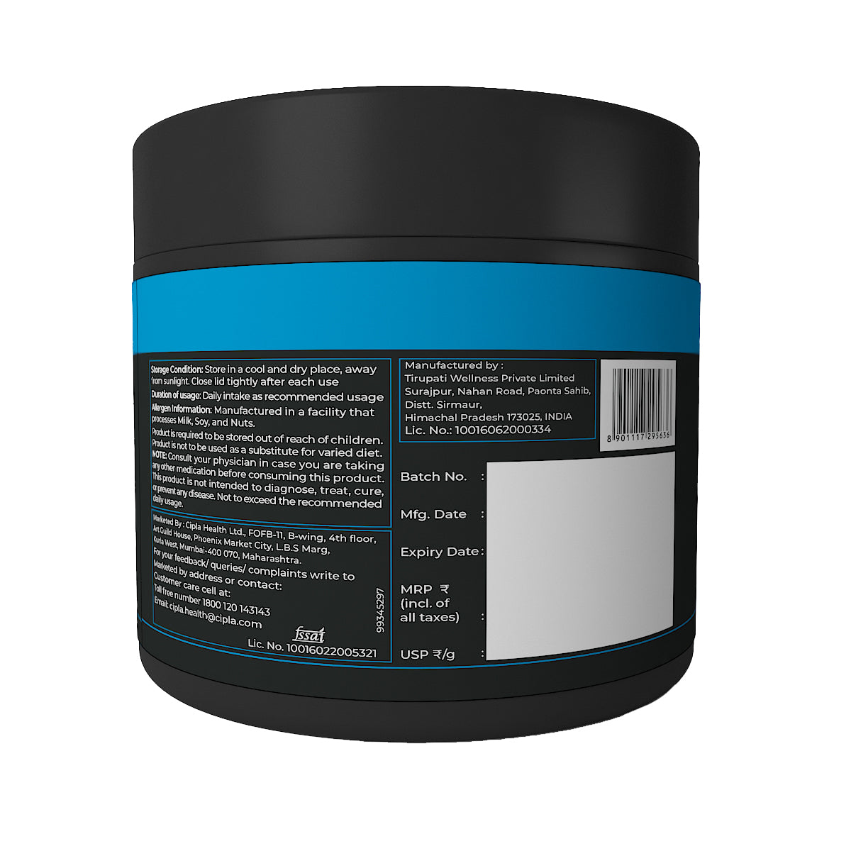 Endura L-Glutamine 250g