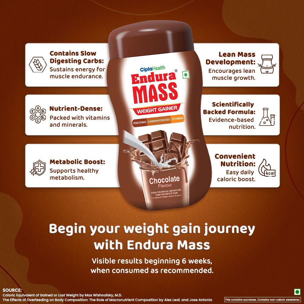 Endura Mass Chocolate - 550g