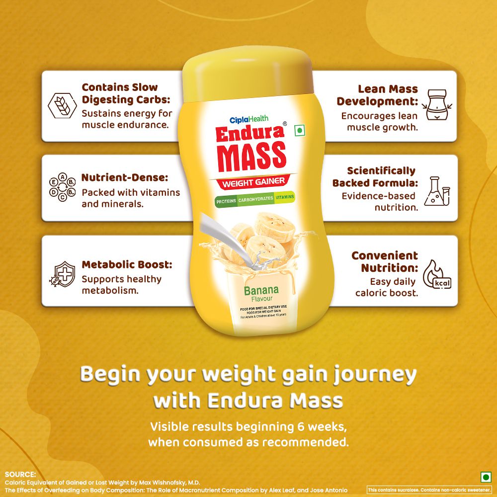 Endura Mass Banana - 550g