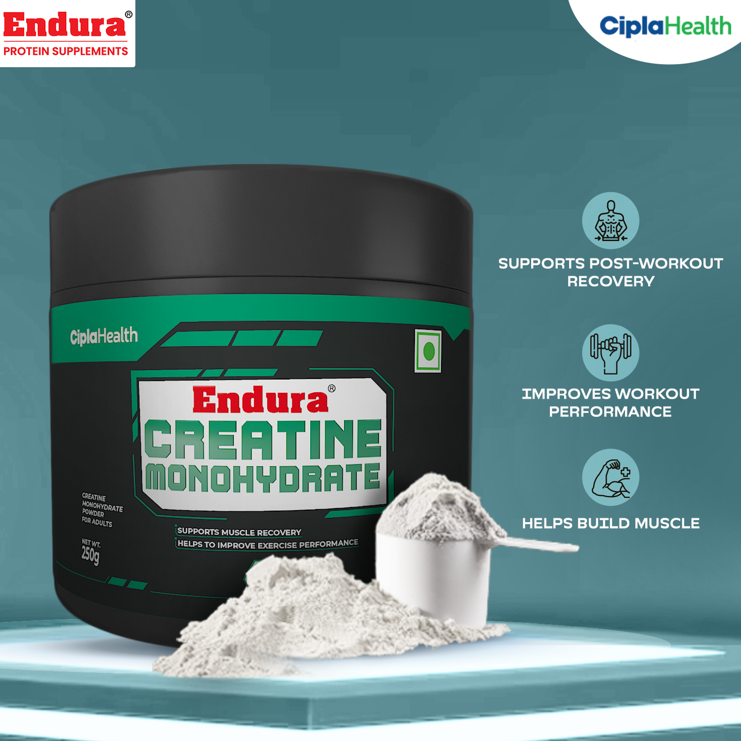 Endura Creatine Monohydrate 250g