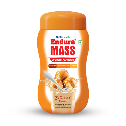 Endura Mass Weight Gainer Butterscotch Flavour 550 g