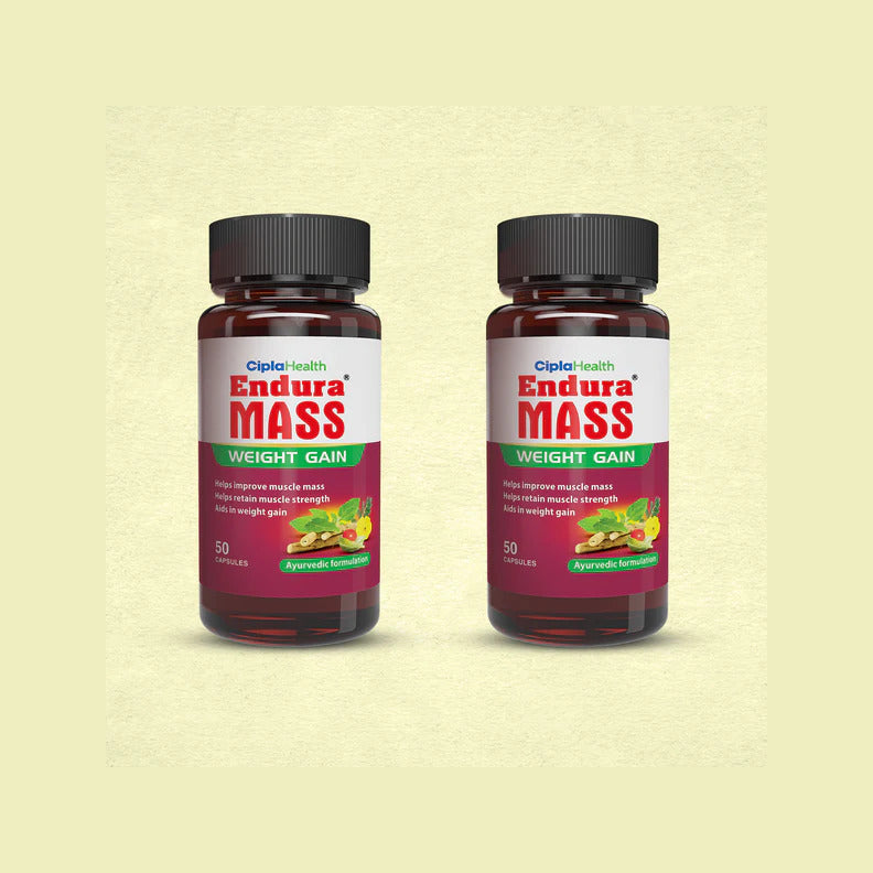Endura Mass Weight Gain Capsule – Pack of 2