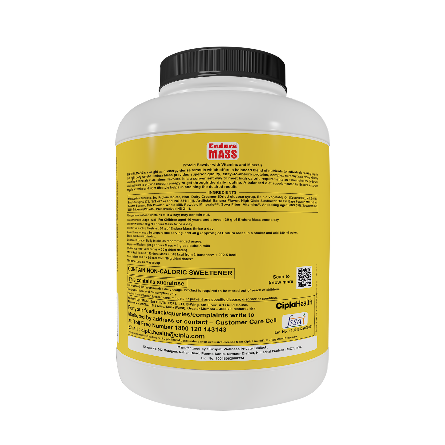 Endura Mass Banana - 3kg