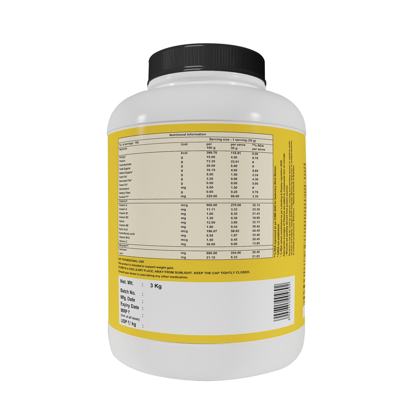 Endura Mass Banana - 3kg