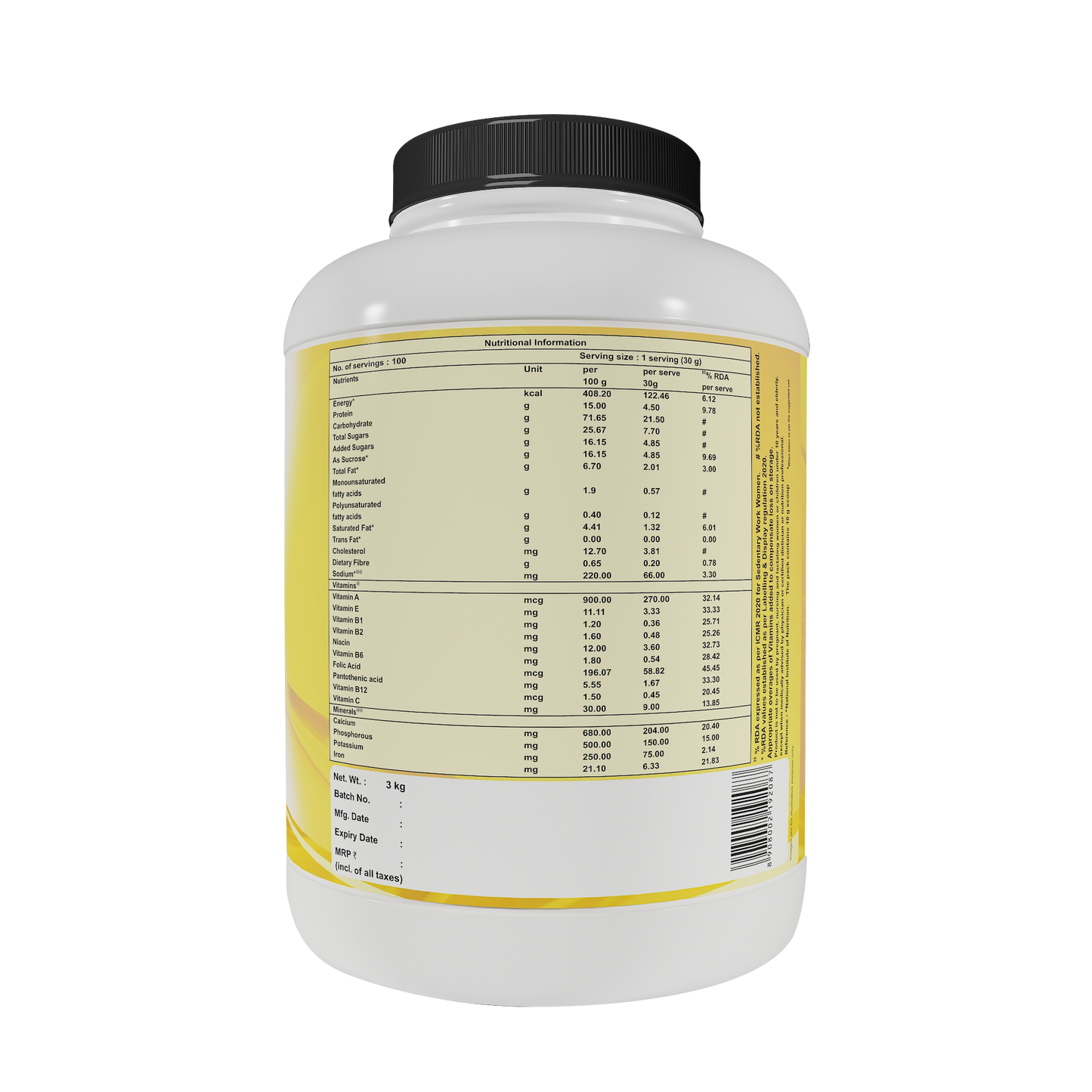 Endura Mass Banana - 3kg