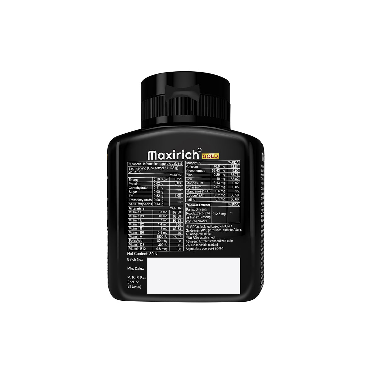 Maxirich Gold Multivitamin Capsules